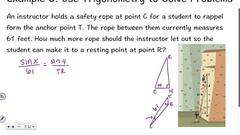 What is 8-5 Additional Practice Problem Solving with Trigonometry?